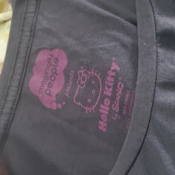 IMAGINARY PEOPLE HELLO KITTY cap sleeve tshirt.. #5108 - Picture 7 of 7